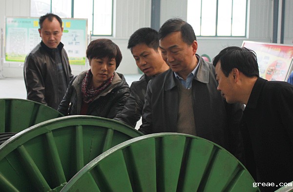 滁州市经信委领导来米兰app体育官方入口下载安装集团调研新项目建设情况(图2)