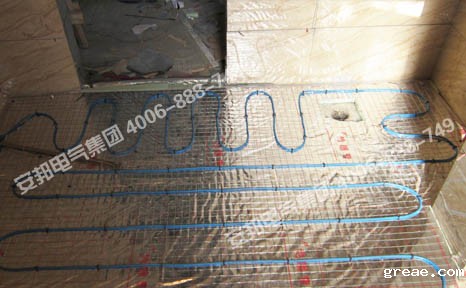 卫生间发热电缆采暖安装图